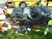 Bild: Unfall auf der A 38