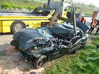 Bild: Unfall auf der A 38