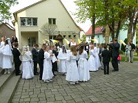 Bild: Erstkommunion in Leinefelde