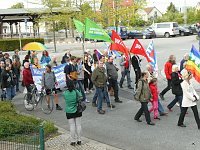 Bild: Protest gegen Neonazis