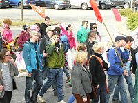 Bild: Protest gegen Neonazis