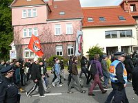 Bild: Protest gegen Neonazis