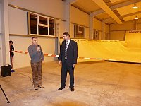 Bild: Einweihung Skaterbahn