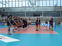 Bild: Volleyball in der Wiedigsburghalle