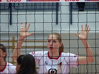 Bild: Volleyball in der Wiedigsburghalle