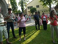 Bild: Ausgrabung der Kirmes am 18. Juli 2014