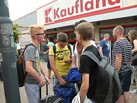 Bild: Abfahrt der Ministranten