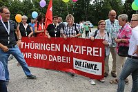 Bild: Zeichen gegen Rechts gesetzt