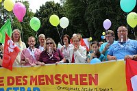 Bild: Zeichen gegen Rechts gesetzt
