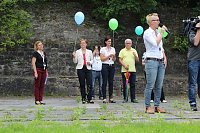 Bild: Zeichen gegen Rechts gesetzt