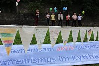 Bild: Zeichen gegen Rechts gesetzt