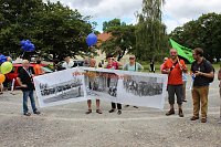 Bild: Zeichen gegen Rechts gesetzt