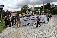 Bild: Zeichen gegen Rechts gesetzt