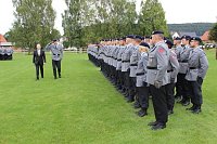 Bild: Vereidigung in der Patengemeinde