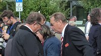 Angela Merkel in Leinefelde Bild: Angela Merkel in Leinefelde