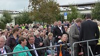 Angela Merkel in Leinefelde Bild: Angela Merkel in Leinefelde