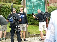 Bild: Dreharbeiten in Kirchohmfeld