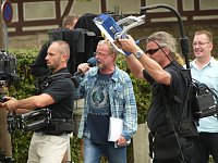 Bild: Dreharbeiten in Kirchohmfeld