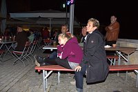 Bild: Auf der Burg ging die "Post" ab