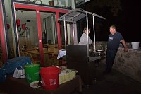 Bild: Auf der Burg ging die "Post" ab