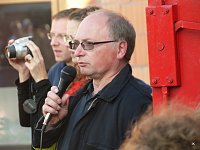 Bild: Verabschiedung des alten Tankers