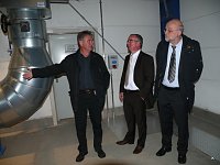 Bild: Inbetriebnahme Heizwerk