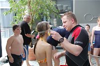 Bild: Pool-Party im Badehaus.NNZ-City Scout on Tour