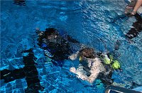 Bild: Pool-Party im Badehaus.NNZ-City Scout on Tour