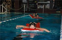 Bild: Pool-Party im Badehaus.NNZ-City Scout on Tour