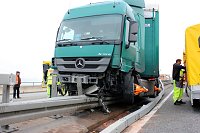 Bild: Unfall auf der A 38 zwischen Heiligenstadt und Leinefelde