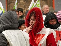Bild: Warnstreik in Nordhausen