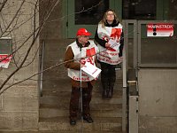 Bild: Warnstreik in Nordhausen