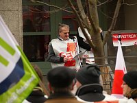 Bild: Warnstreik in Nordhausen