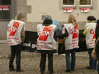 Bild: Warnstreik in Nordhausen