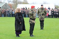 Neuer Lehrgang in Oberspier vereidigt Bild: Neuer Lehrgang in Oberspier vereidigt