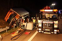 Bild: Feuerwehr im Einsatz auf der A 38