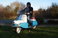 Motorroller aus sozialistischen Staaten rollten auch in der DDR Bild: Motorroller aus sozialistischen Staaten rollten auch in der DDR