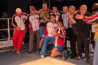 Boxnacht in der Ballspielhalle in Nordhausen Bild: Boxnacht in der Ballspielhalle in Nordhausen