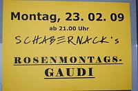 Bild: Rosenmontag Gaudi im Schabernack.nnz-City Scout on Tour