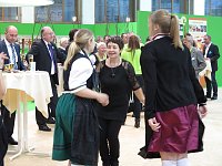 Empfang in der Thüringen-Halle Bild: Empfang in der Thüringen-Halle