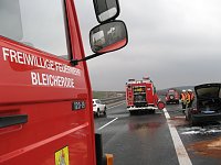 Bild: Auto ausgebrannt