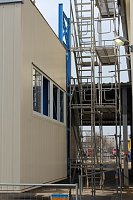 Neue Seilfahrtsbrücke wird montiert Bild: Neue Seilfahrtsbrücke wird montiert