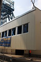 Neue Seilfahrtsbrücke wird montiert Bild: Neue Seilfahrtsbrücke wird montiert