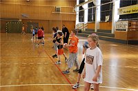 Bild: Handball-Oster-Camp. NNZ-City Scout on Tour