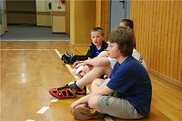 Bild: Handball-Oster-Camp. NNZ-City Scout on Tour
