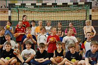 Bild: Handball-Oster-Camp. NNZ-City Scout on Tour