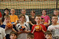 Bild: Handball-Oster-Camp. NNZ-City Scout on Tour