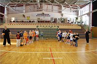Bild: Handball-Oster-Camp. NNZ-City Scout on Tour