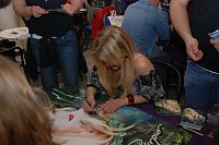 Bild: 1. Moonlightshopping im Jahr 2009 S&uuml;dharz Galerie Nordhausen.