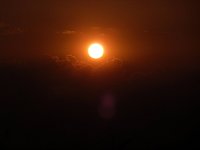 Bild: Gestriger Sonnenuntergang